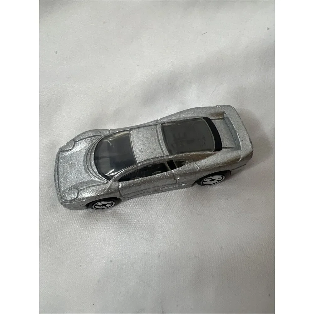 Vintage Hot Wheels 1992 Jaguar Die Cast Sports Car Toy Silver‎ Malaysia